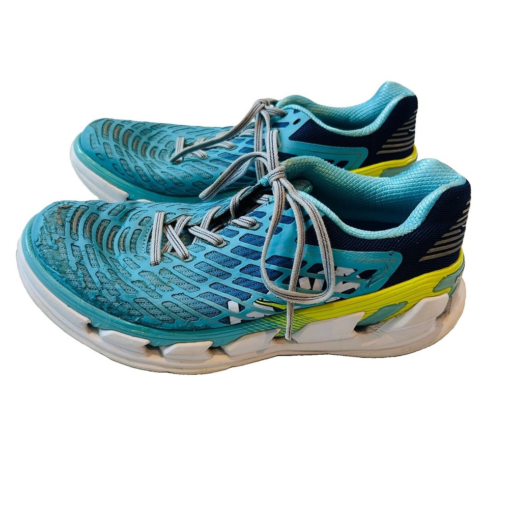 Hoka One One Vanquish 3 Running Shoes Women's Size 8 Blue 1014792 BTBP - Picture 2 of 10